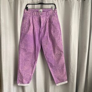 90's Dockers Purple Acid-wash Pants